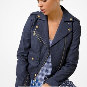 Michael Kors Crinkled leather jacket